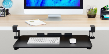 Adjustable Keyboard Tray Clamp