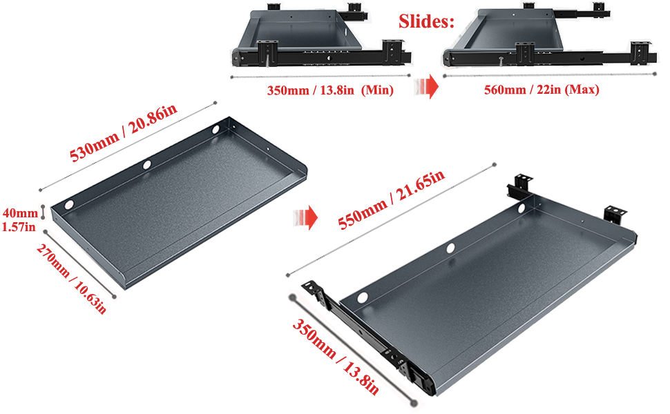 keyboard tray