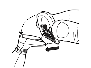 Install new shaver blade with inner power pin aligned to the center of the blade undercarriage.