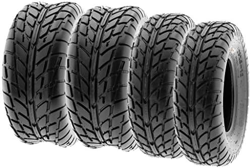SunF 25x8-12 25x10-12 Hardpack Race Sport ATV UTV Tire 6 PR A021 - BUNDLE