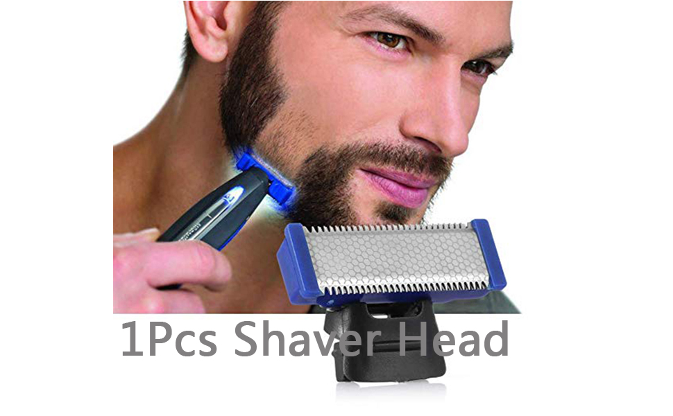 3 replacement combs and brushes, electric single shaver comb trimmer touch replacement comb