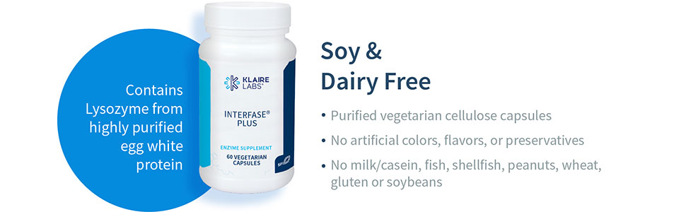 Soy &amp; Dairy Free