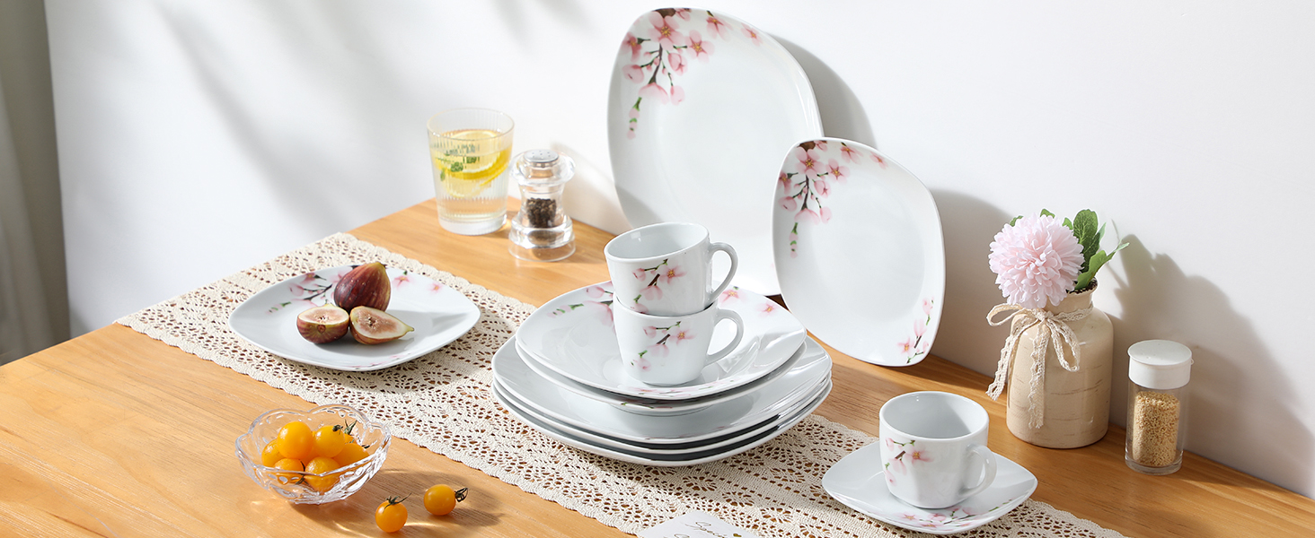 plates and bowls set for 6