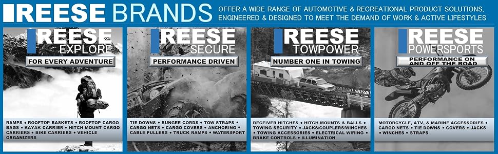 Reese Explore Highland Roof Top Rack Carrier Heavy Duty Automotive Car Suv Pro Series