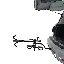 Arm tilts down for easy cargo access bike rack by hollywood Racks