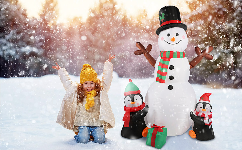inflatable Christmas decorations