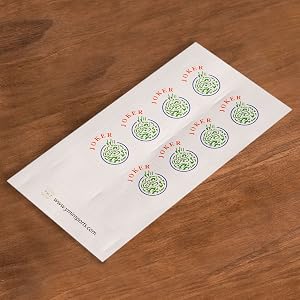 American Mahjong Joker Tile Decal Stickers