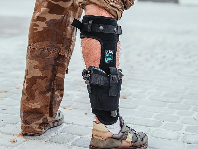 Everyday Carry Concealed Carry Ankle holster for men for 9mm