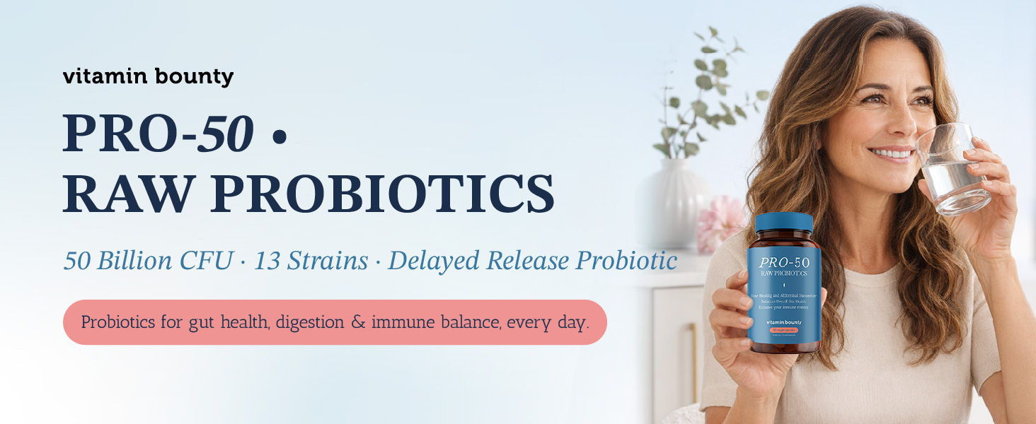 Gut health supplements for digestion and immune support biotic bloat gas probiótico