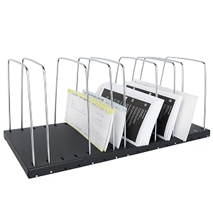 organizer with files