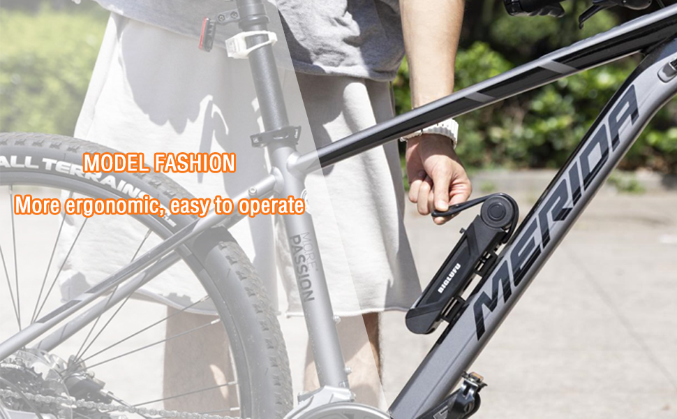 folding bike lock