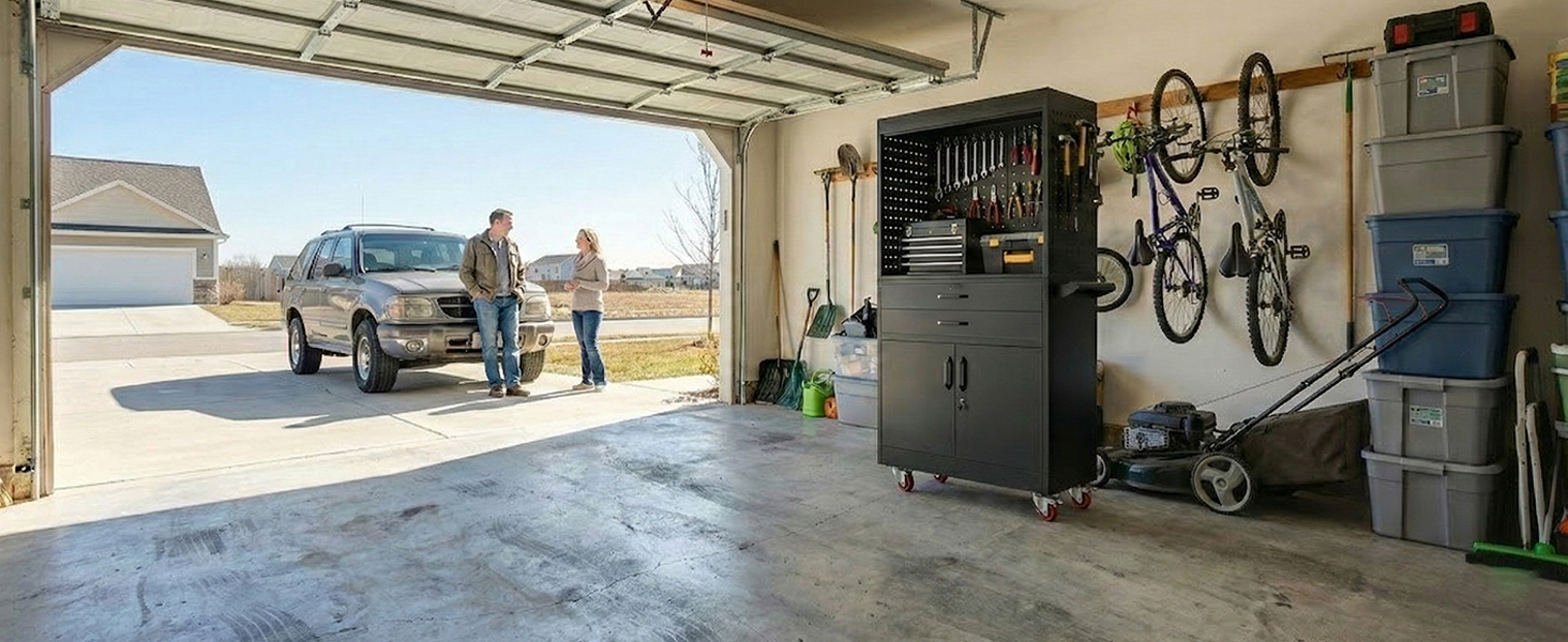 Power tools storage