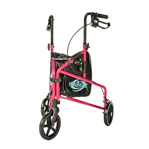 three wheel rollator tripod walker, 3 wheel rollator walker, tri walker
