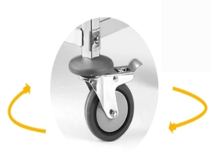 Stainless Steel Utility Cart