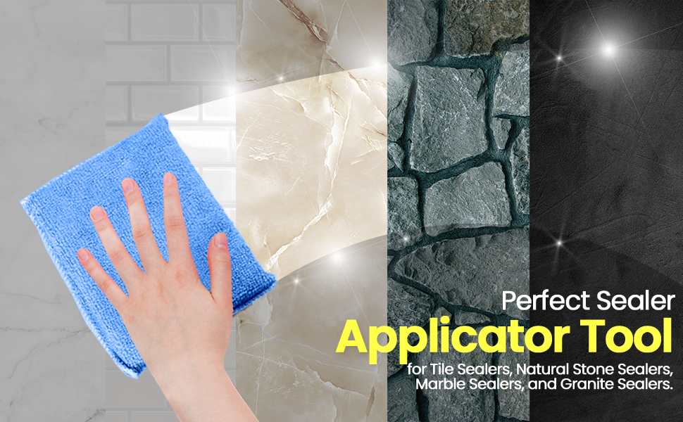 PERFECT SEALER APPLICATOR TOOL FOR STONE, TILE, AND MORE