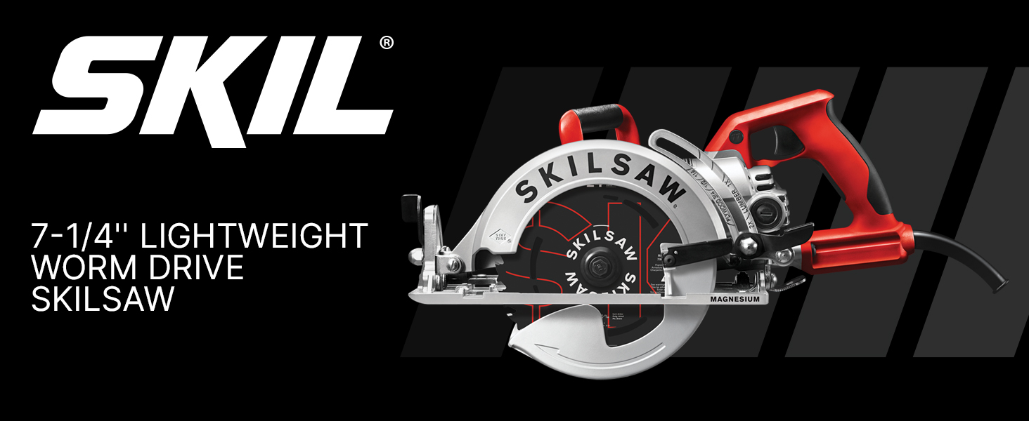 Skilsaw, wormdrive, light weight saw, framers saw