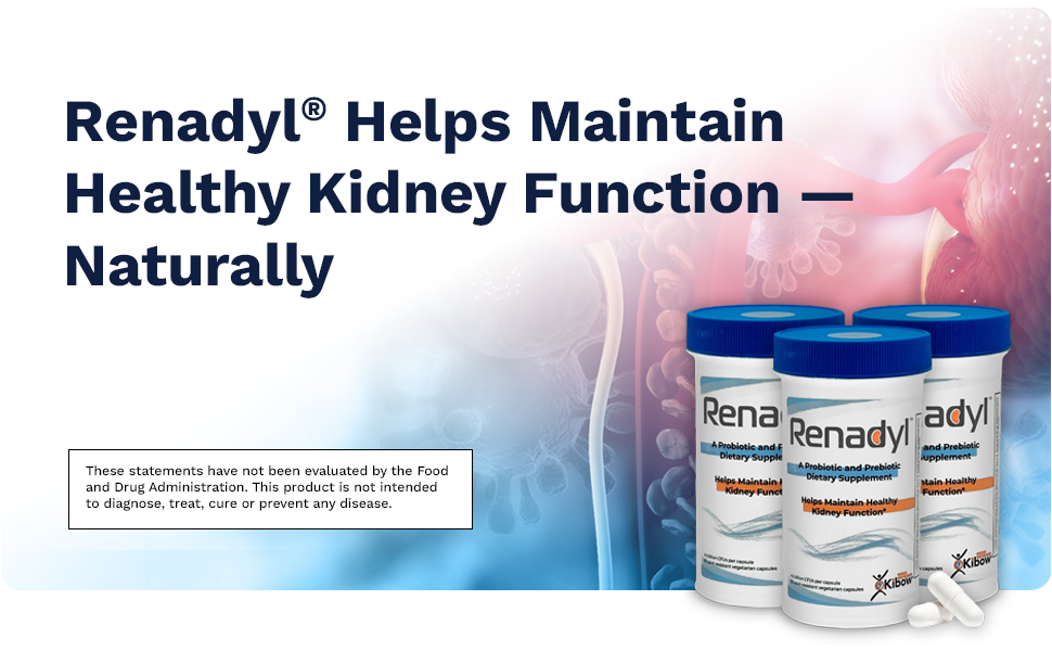 Renadyl Helps Support Health Kidneys
