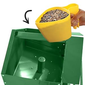 squirrel be gone bird feeder easy to fill