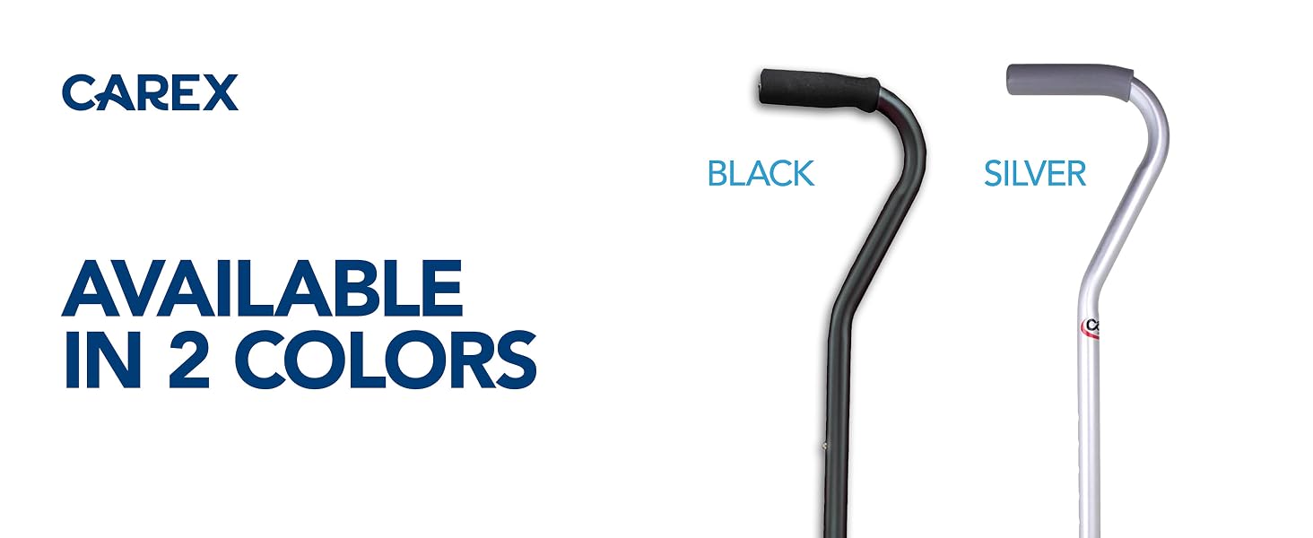Quad Cane with Small Base Silver