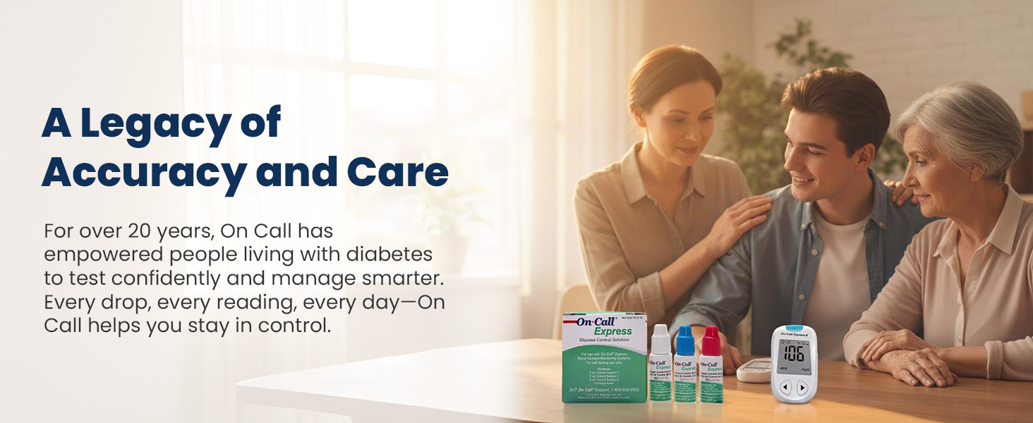 Blood sugar control solution kit for consistent dependable glucose monitoring