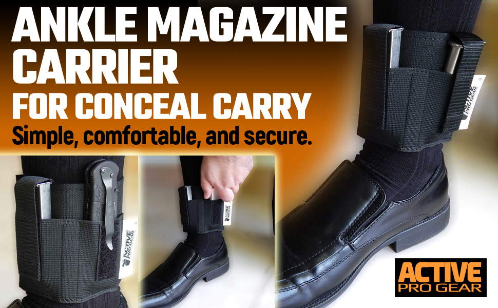 Ankle Magazine Carrier