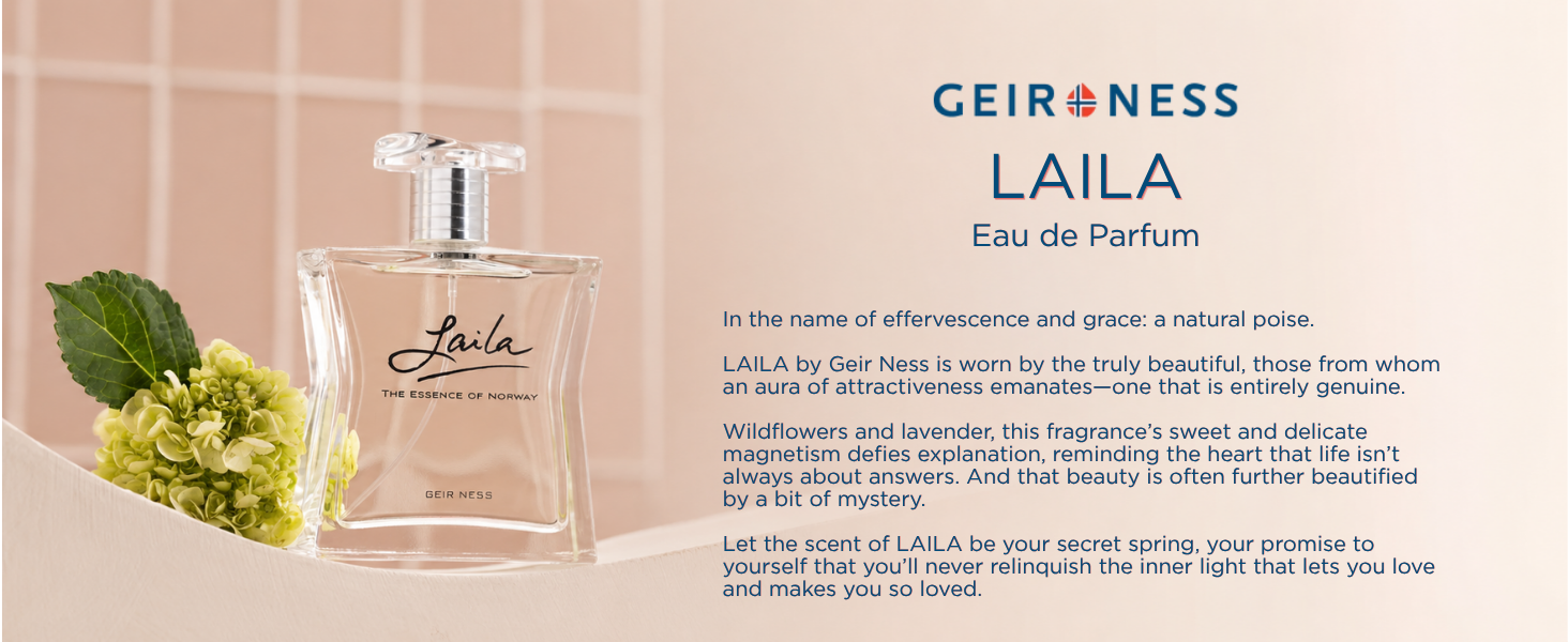 geir ness laila perfume spray women eau de parfum fruity floral fragrance note