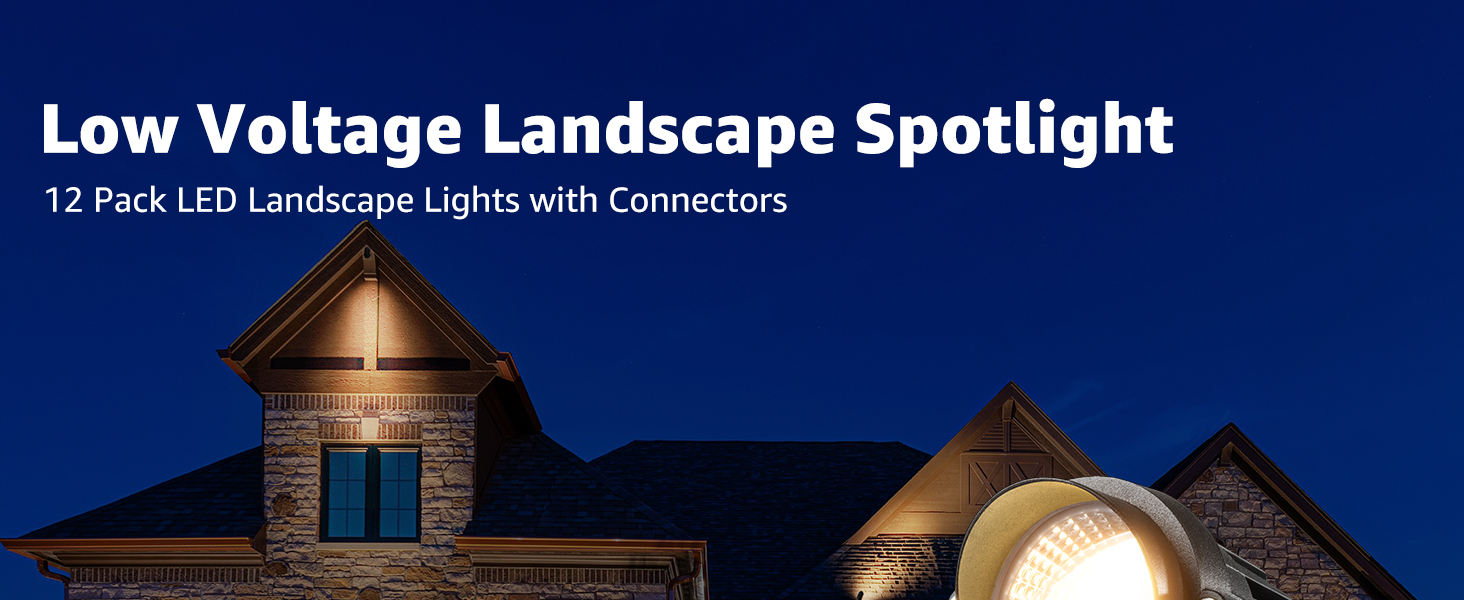 low voltage landscape lights