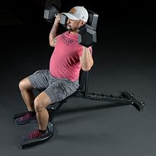 adjustable incline decline flat weight bench exercises