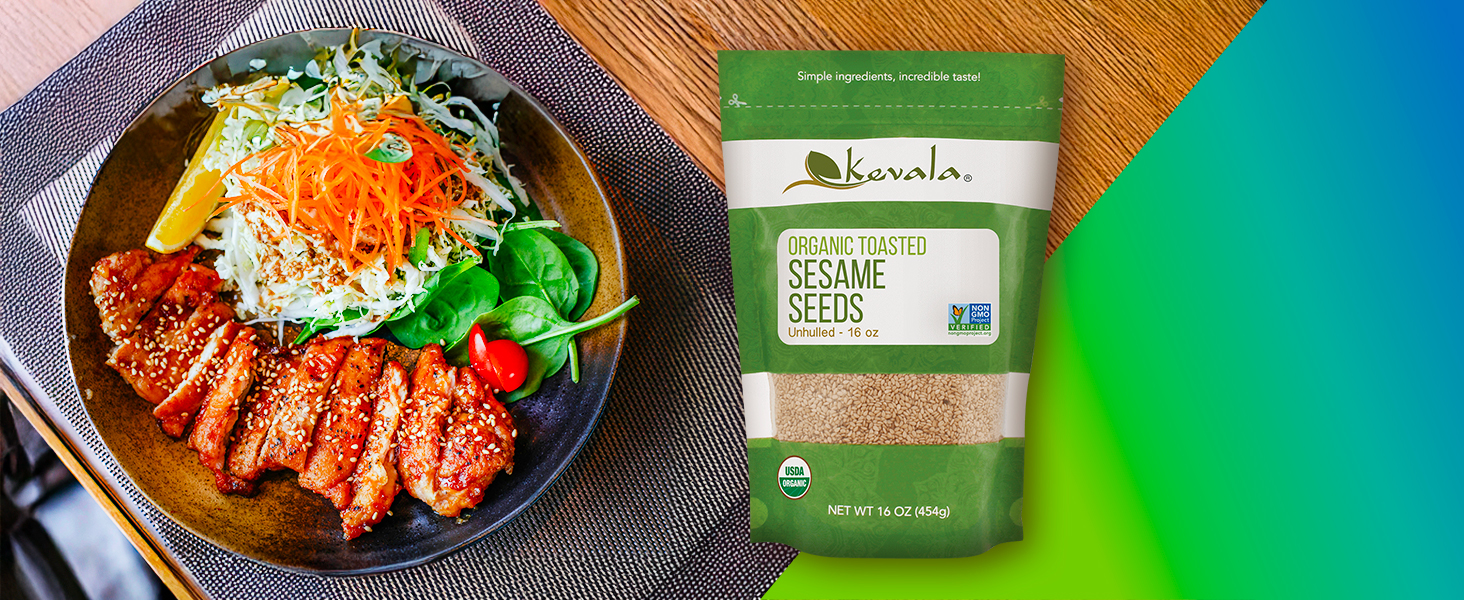 kevala toasted sesame seeds