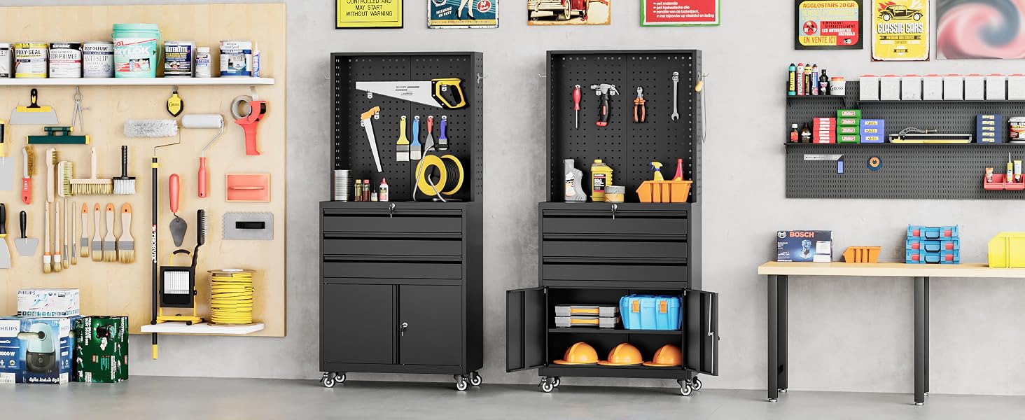storage cabinet with wheels