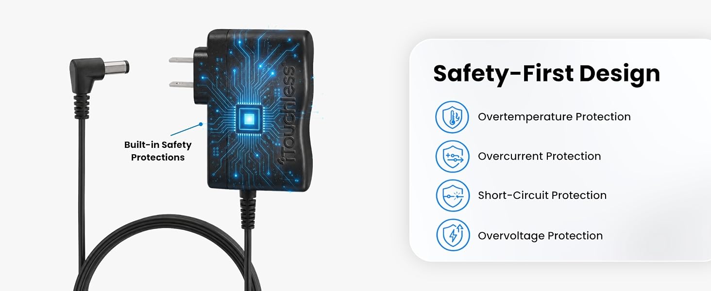 Manufacturer-certified adapter for trusted power and verified product compatibility
