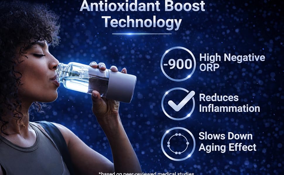 Aqua Ionizer Deluxe 9.5 | Antioxidant Boost Technology