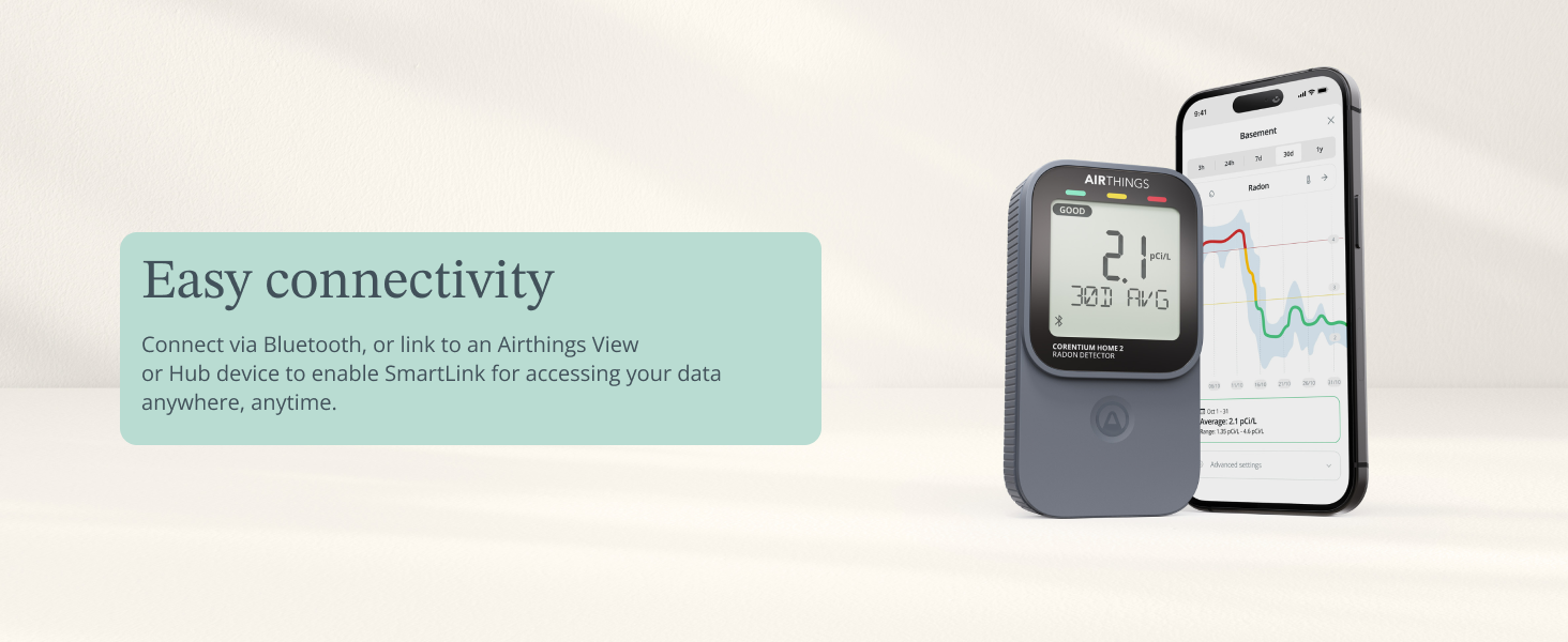 Easy connectivity, connect via Bluetooth.