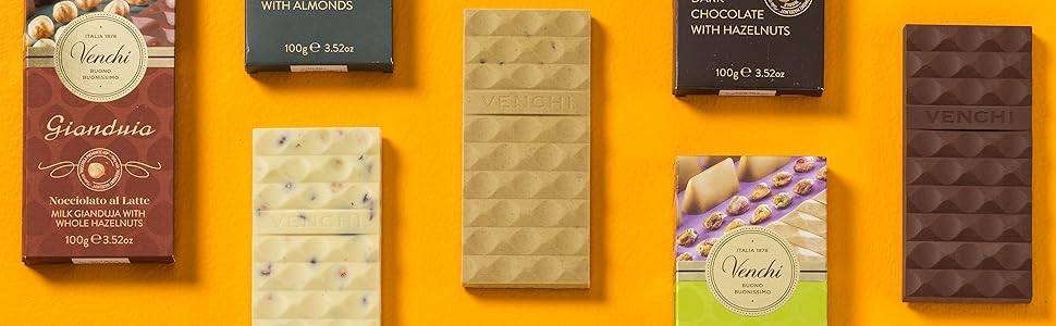 Venchi chocolate bars