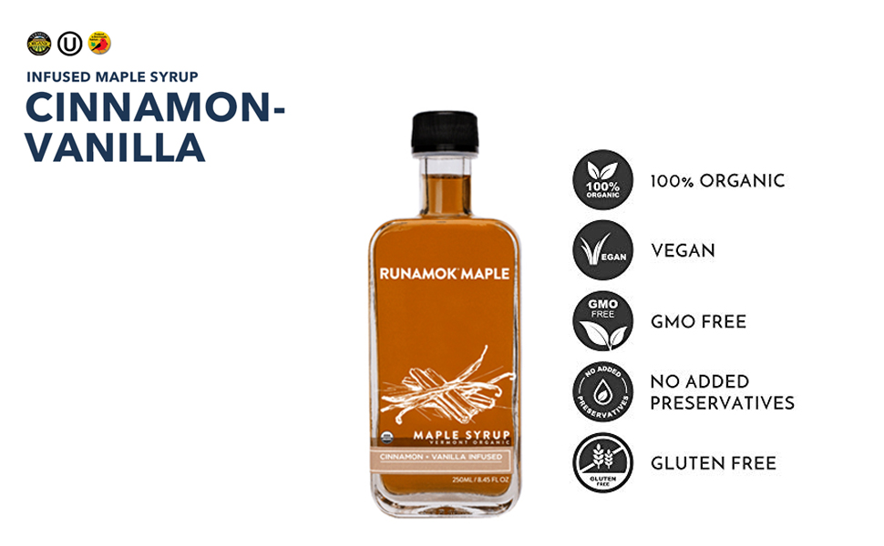 cinammon vanilla maple syrup