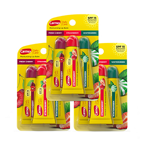 Carmex Daily Care Lip Balm variety pack