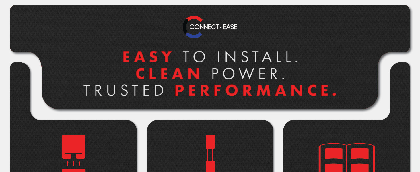 Easy to install, clean power, trusted performance
