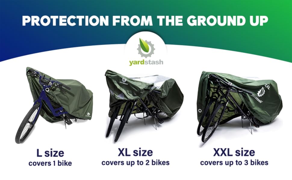 YardStash Bike Covers