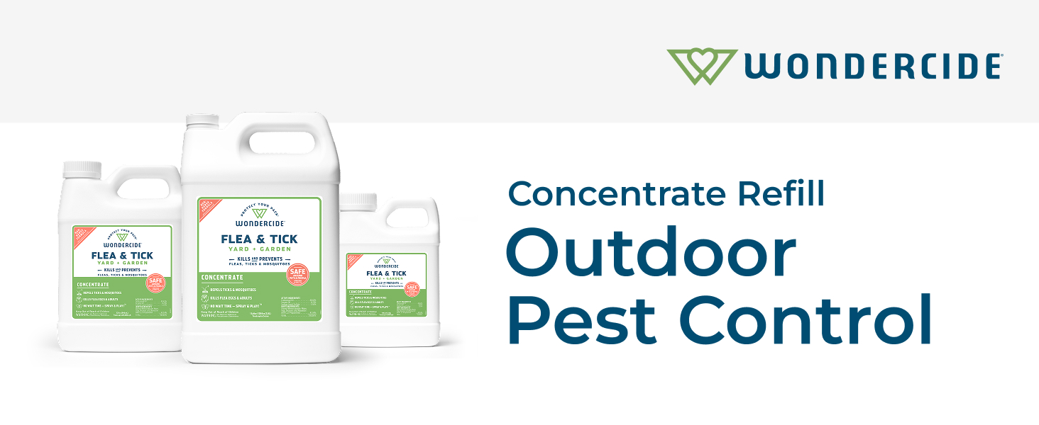 Wondercide Outdoor Pest Control Concentrate for Yard and Garden