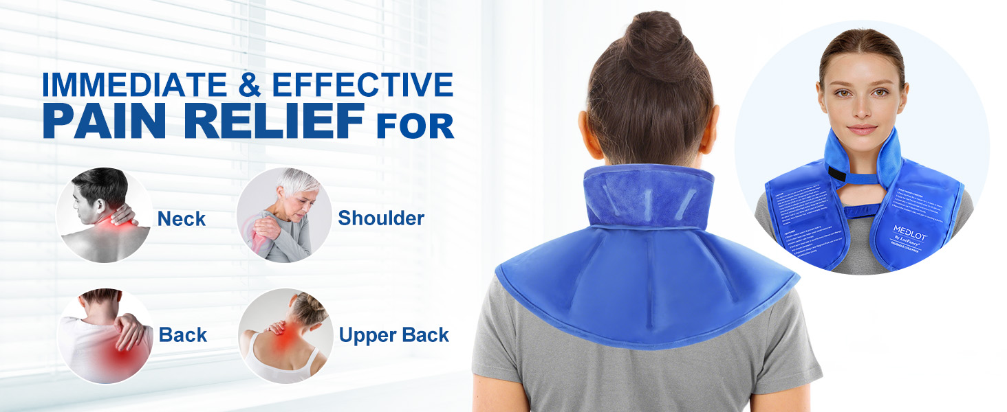 instant pain relief for shoulder neck upper back