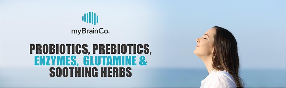 Probiotics, Prebiotics, Enzymes, Glutamine &amp; Soothing Herbs