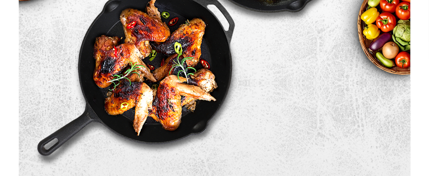 cast iron skillet