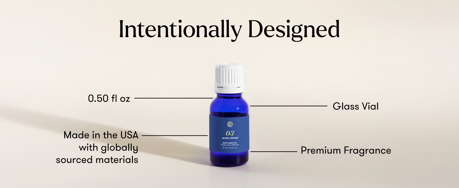 Aloha Orchid Call Outs for Diffuser Oil Refill