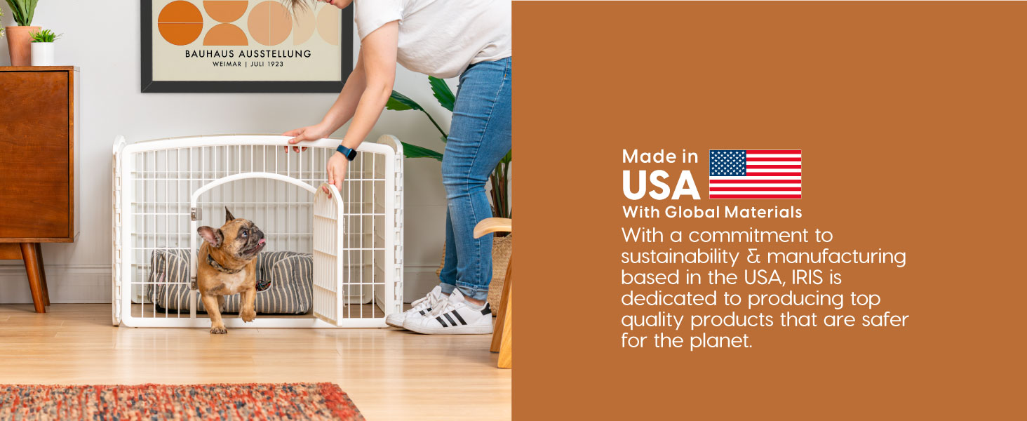 Made in USA with global resources.