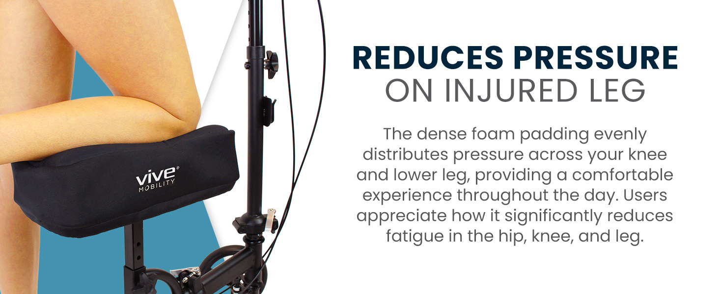knee walker scooter cover adults foot surgery injury