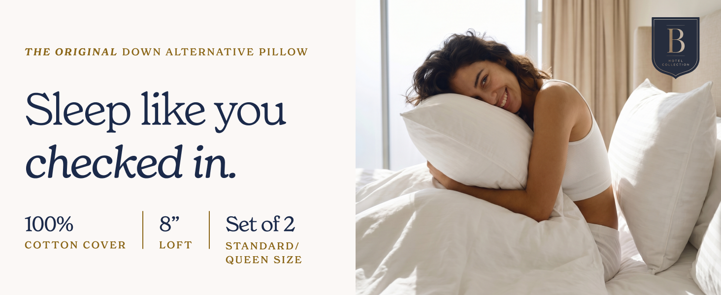 Down Alternative Pillows - Queen/Standard
