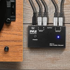 Mini Phono Turntable Preamp; Phonograph Preamp; Mini Electronic Audio Stereo Phonograph;