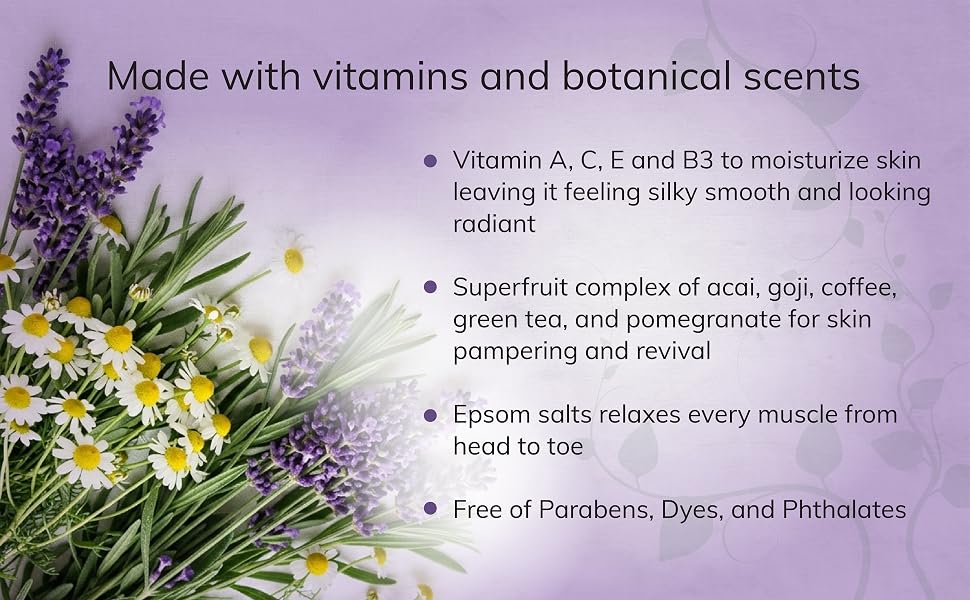 Vitabath Lavender Chamomile Epsom Salts 2