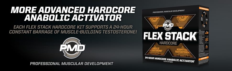 Flex Stack Hardcore Anabolic Activator for Test Support