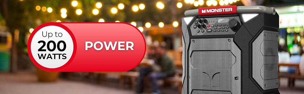 200 Watt Portable Speaker